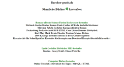 Desktop Screenshot of buecher-gratis.de