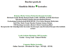 Tablet Screenshot of buecher-gratis.de